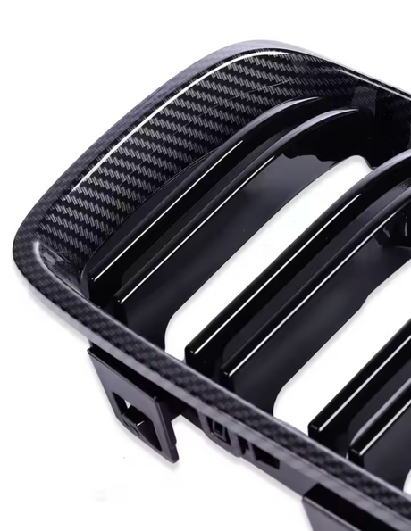 Carbon look kidney grilles for BMW 4 Series F32 (2013 to 2020) BMW Euro Premium Parts
