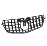 Panamericana AMG GTR black grille for Mercedes E-Class W212 pre-facelift (2009 to 2013) Mercedes-Benz Euro Premium Parts