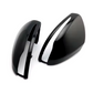 Glossy black mirror caps for Mercedes C-Class W205 (2010 to 2018)