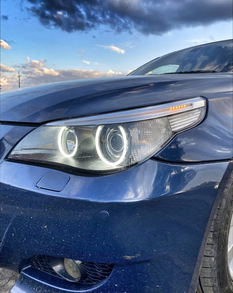 LED Angel Eyes Kit Headlights for BMW 5 Series E60 - '03 to '10 BMW Euro Premium Parts