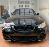 Black front kidney grilles M5 Competition-look for BMW 5 Series E60 (2003 to 2010) BMW Euro Premium Parts
