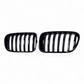 BMW X4 F26 black front grilles M-look (2014 to 2018)