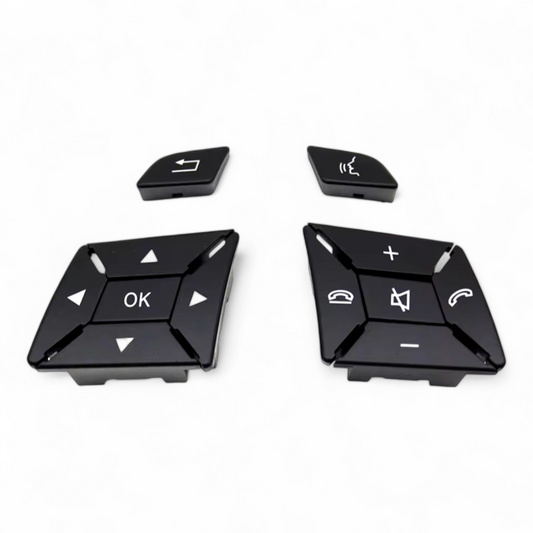 Mercedes-Benz E-Class W212 Multifunction steering wheel buttons replacement (2009 - 2016)