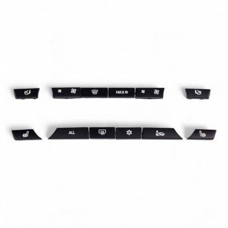 Set of climate control buttons for BMW 5 Series and M5 F10 (2010 to 2017) BMW Euro Premium Parts