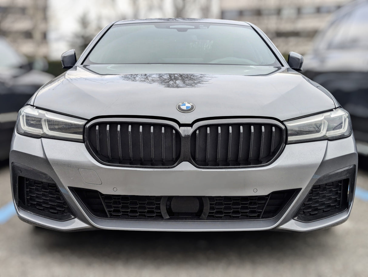Black front kidney grilles M3 Competition-look for BMW 3 Series G20 (2019 to 2022) BMW Euro Premium Parts
