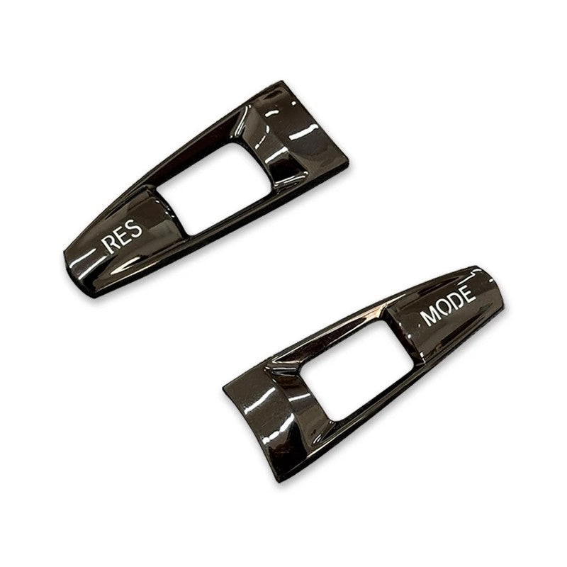 Multifunction Steering Wheel Buttons and Knobs for BMW X1 F49 (2016 to 2019) BMW Euro Premium Parts M-Sport Steering Wheel Set of 2 black button trims