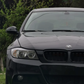 Black front grilles for BMW 3 Series E90 E91 M3-look - 2007 to 2014