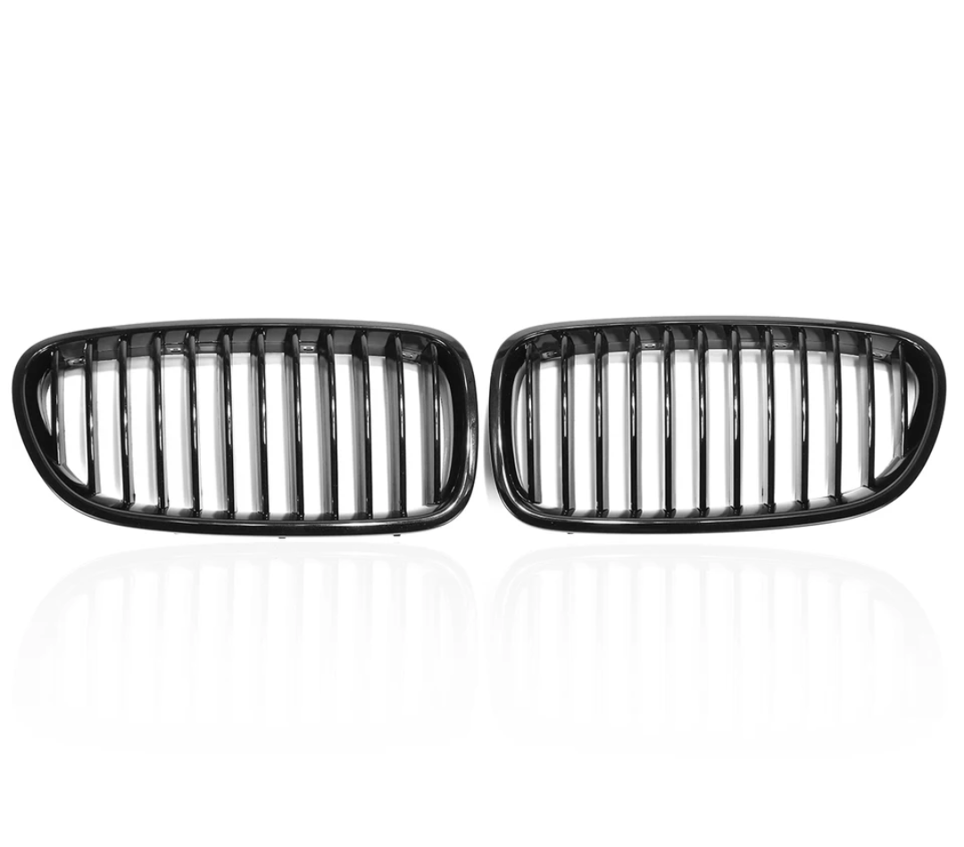 Black Front Grilles for BMW 5 Series F10 F11 (2010 to 2017) BMW Euro Premium Parts