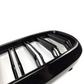 Black Front Kidney Grilles M5 Competition-look for BMW 5 Series G30 (2018 to 2022)
