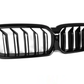 Black Front Kidney Grilles M5 Competition-look for BMW 5 Series G30 (2018 to 2022)