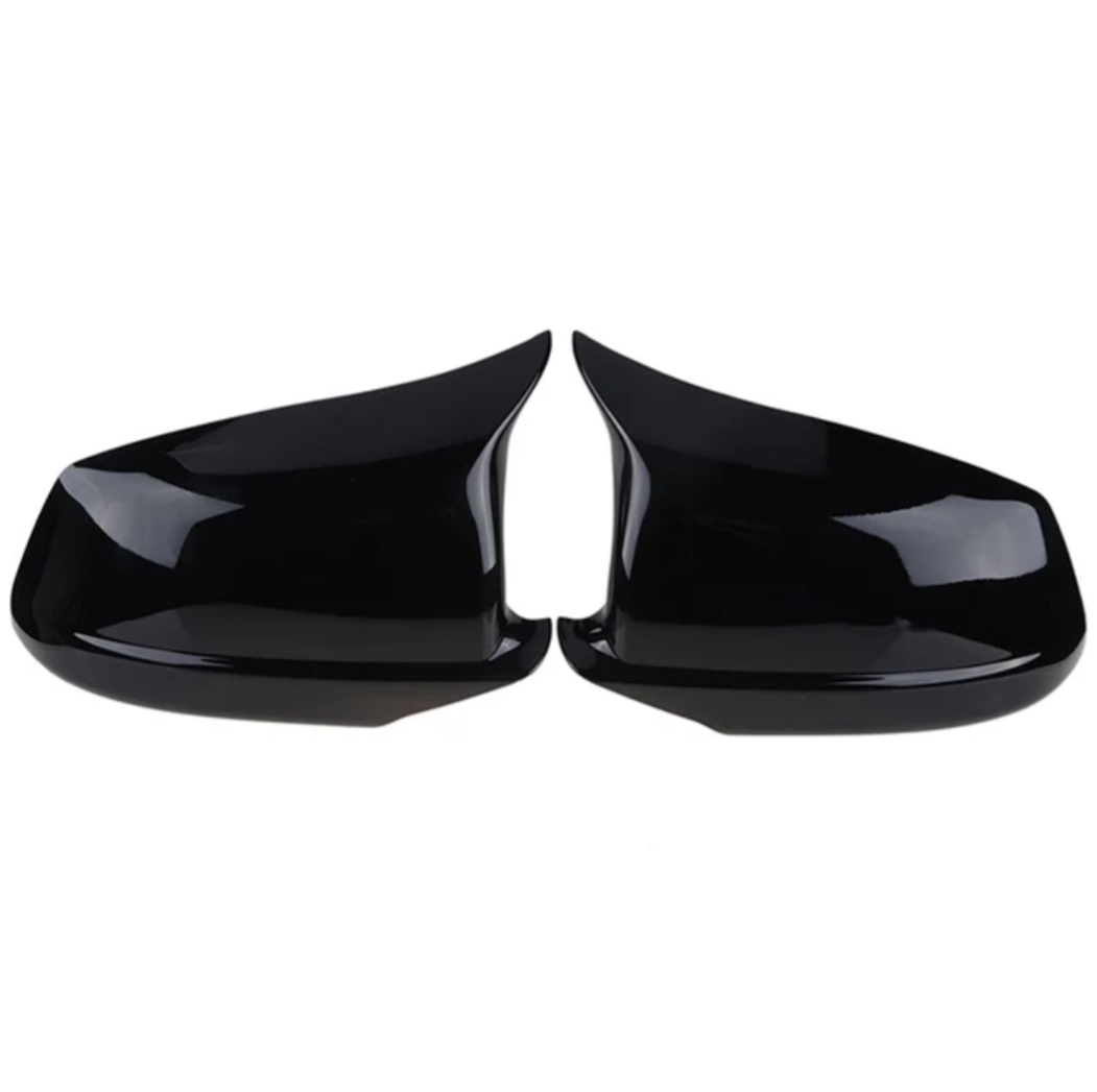 M5 Competition-look Glossy Black Mirror Caps for BMW 5 Series F10 (2010 to 2018) BMW Euro Premium Parts Pre-facelift (2010 to 2013)