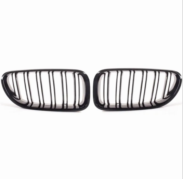 Black Front Kidney Grilles M6 Competition-look for BMW 6 Series F06 F12 F13 (2010 to 2018) BMW Euro Premium Parts