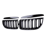 Black Front Kidney Grilles M3-look for BMW 3 Series E90 E91 (2006 to 2012) BMW Euro Premium Parts Before facelift (2006 to 2009)