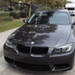 Black Front Kidney Grilles M3-look for BMW 3 Series E90 E91 (2006 to 2012)