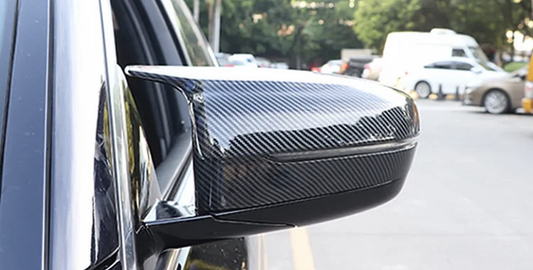 BMW M4 Competition Carbon-look Mirror Caps for BMW 4 Series G22 - 2019 to 2023