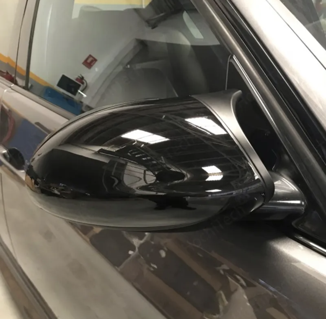 BMW M3-look Glossy Black Mirror Caps for BMW 3 Series E90 E91 E92 E93 - 2006 to 2012 BMW Euro Premium Parts