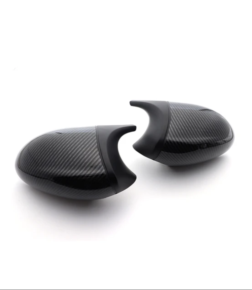 BMW M Carbon-look Mirror Caps for BMW 3 Series E90 E91 E92 E93 - 2006 to 2012