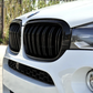 BMW X6 F16 Black Front Kidney Grill (2014 to 2018)