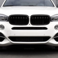 BMW X6 F16 Black Front Kidney Grill (2014 to 2018)