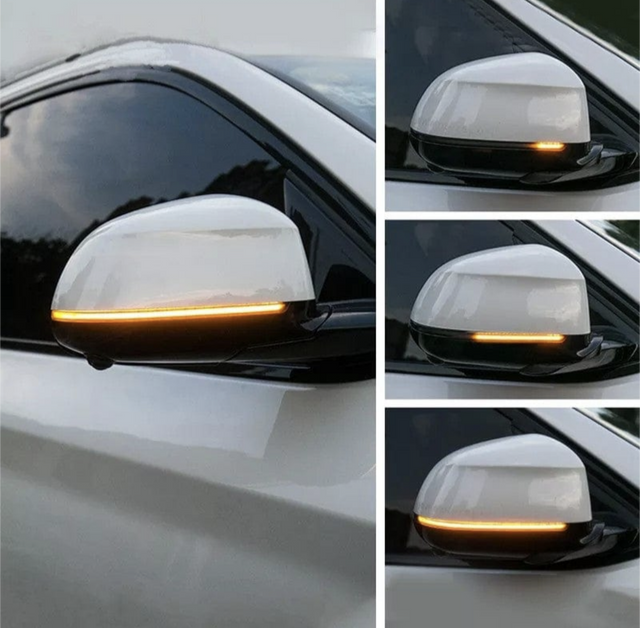 Dynamic Sequential LED Mirror Turn Signals for BMW X6 F16 (2015 to 2019) BMW Euro Premium Parts