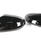 Glossy black mirror caps for Audi A6 C7 (2010 to 2018)
