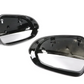 Glossy black mirror caps for Audi A6 C7 (2010 to 2018)