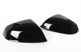 Glossy black mirror caps for Audi Q5 II (2018 to 2024) Audi Euro Premium Parts