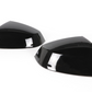 Glossy black mirror caps for Audi Q5 II (2018 to 2024)