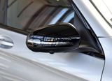 Glossy black mirror caps for Mercedes CLA C118 (2018 to 2025) Mercedes-Benz Euro Premium Parts