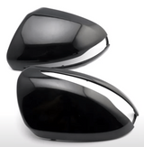 Glossy black mirror caps for Mercedes C-Class W205 (2010 to 2018) Mercedes-Benz Euro Premium Parts