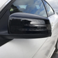 Glossy black mirror caps for Mercedes C-Class W204 (2007 to 2014)