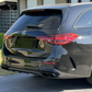 Black Performance Exhaust Tips for Mercedes-Benz C-Class W206 - 2021 to 2024