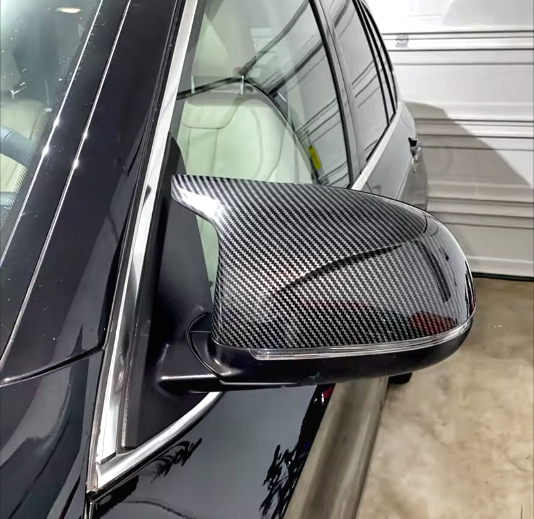 BMW X6 F16 M Carbon-look Mirror Caps - 2014 to 2018 BMW Euro Premium Parts