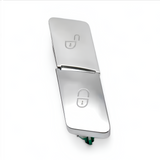 Driver door Lock/Unlock buttons for Mercedes CLS W218 (2012 - 2017) Mercedes-Benz Euro Premium Parts Silver