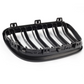 Black front grilles for BMW 3 Series E90 E91 M3-look - 2007 to 2014