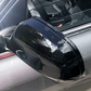 Glossy black mirror caps for Audi A4 B8 and B8.5 (2007 to 2016)