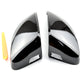 Glossy black mirror caps for Audi A3, S3 and RS3 8V (2012 to 2020)