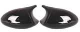 BMW M3-look Glossy Black Mirror Caps for BMW 3 Series E90 E91 E92 E93 - 2006 to 2012 BMW Euro Premium Parts