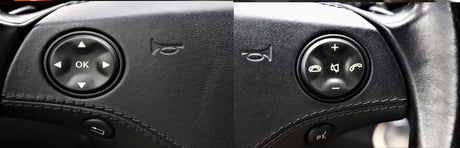 Steering Wheel Multifunction Buttons for Mercedes CL-Class C216 - 2007 to 2013 Euro Premium Parts