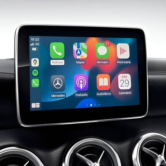 Wireless Apple CarPlay/AndroidAuto retrofit kit for Mercedes SLC (2014-2017)
