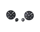 Steering Wheel Multifunction Buttons for Mercedes CL-Class C216 - 2007 to 2013 Euro Premium Parts Black Facelift ('10 to '13)
