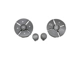 Steering Wheel Multifunction Buttons for Mercedes CL-Class C216 - 2007 to 2013 Euro Premium Parts Grey Facelift ('10 to '13)