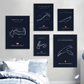 Car poster track Indianapolis | Wall art for your interior decoration