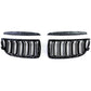 Black Front Kidney Grilles M3-look for BMW 3 Series E90 E91 (2006 to 2012)