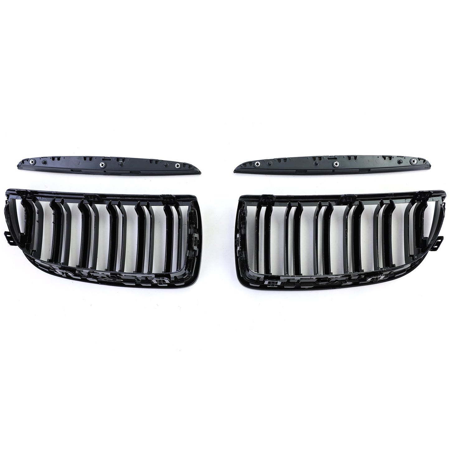 Black Front Kidney Grilles M3-look for BMW 3 Series E90 E91 (2006 to 2012)