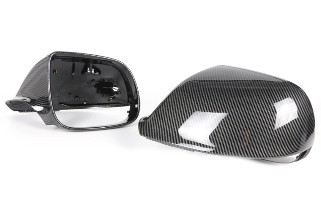 Carbon fiber mirror caps for Audi Q7 (2010 to 2015)