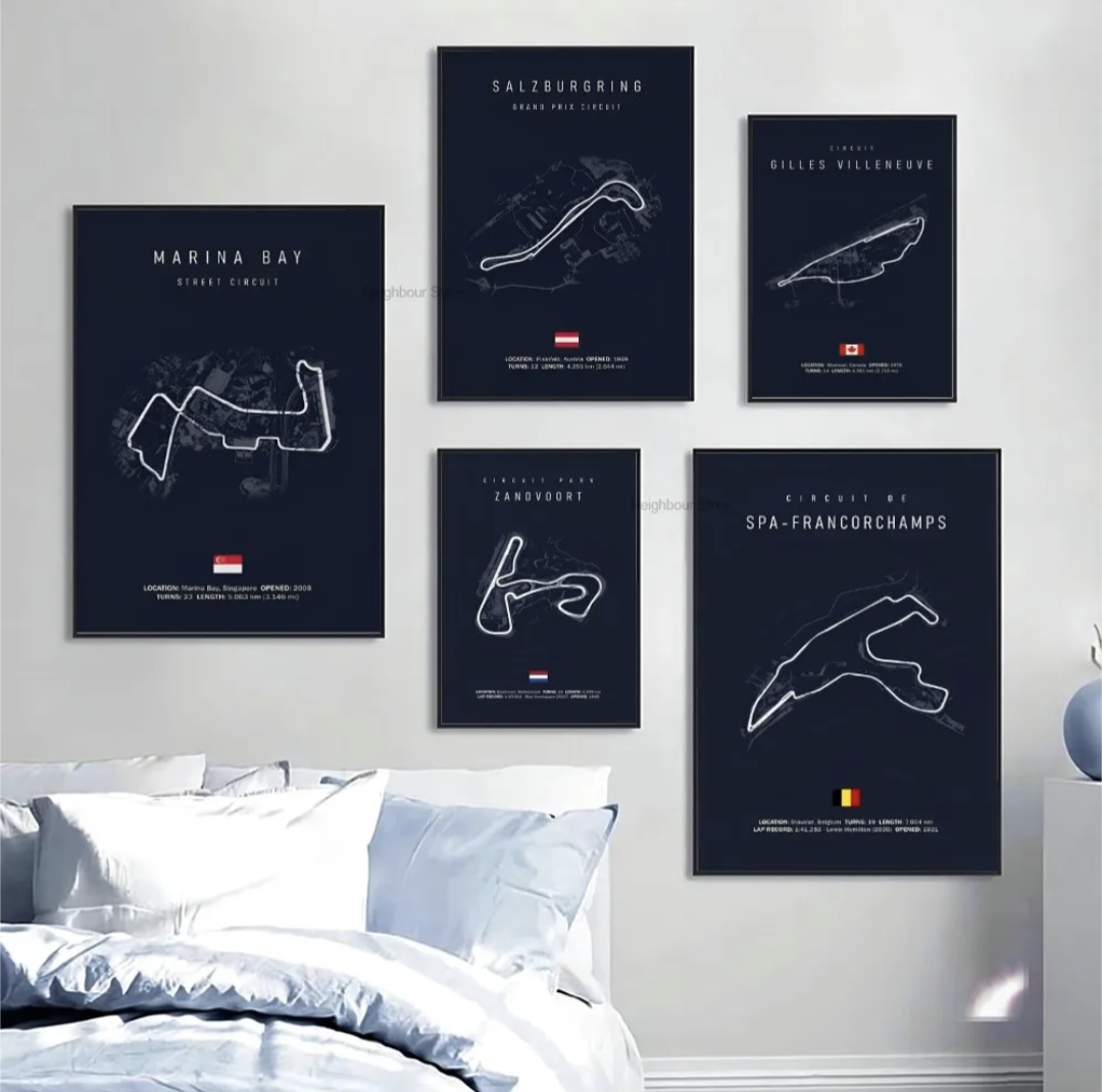 Car poster Pikes Peak Hillclimb | Wall art for your interior decoration Euro Premium Parts