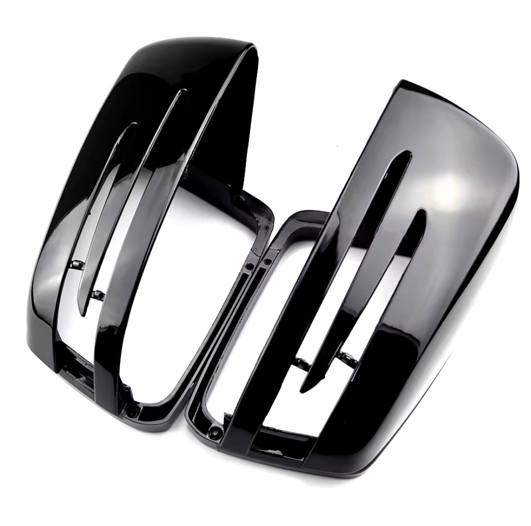 Glossy black mirror caps for Mercedes CLA C117 (2014 to 2018) Mercedes-Benz Euro Premium Parts