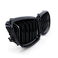 Black Front Kidney Grilles M3-look for BMW 3 Series E90 E91 (2006 to 2012)