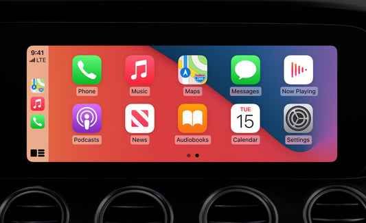 Wireless Apple CarPlay/AndroidAuto retrofit kit for Mercedes E-Class W212 (2008-2015)